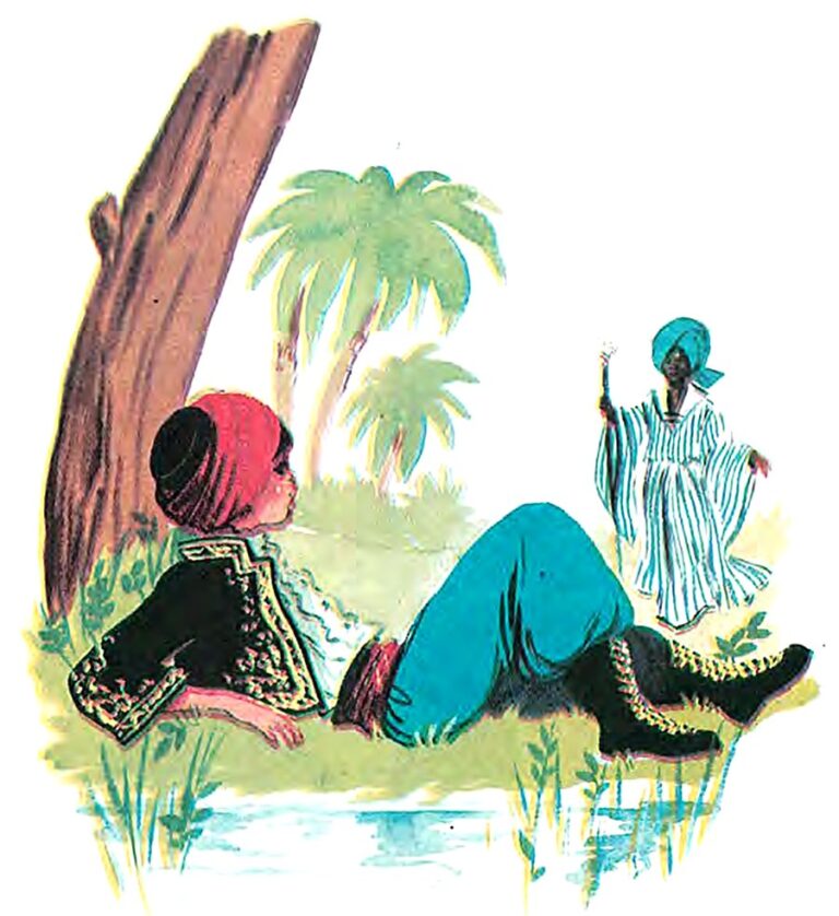Aladin i čarobna lampa – ilustracija 1