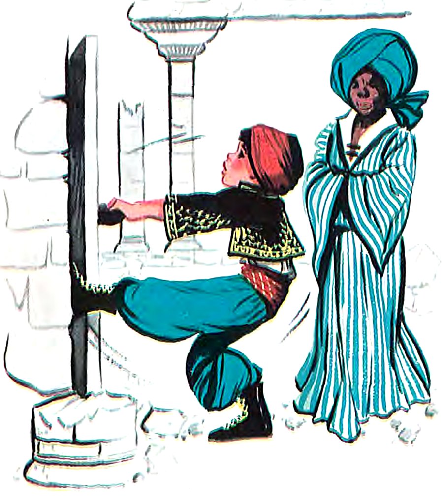 Aladin i čarobna lampa – ilustracija 2